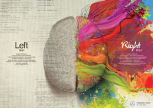 Mercedes Benz: Left Brain - Right Brain, Paint