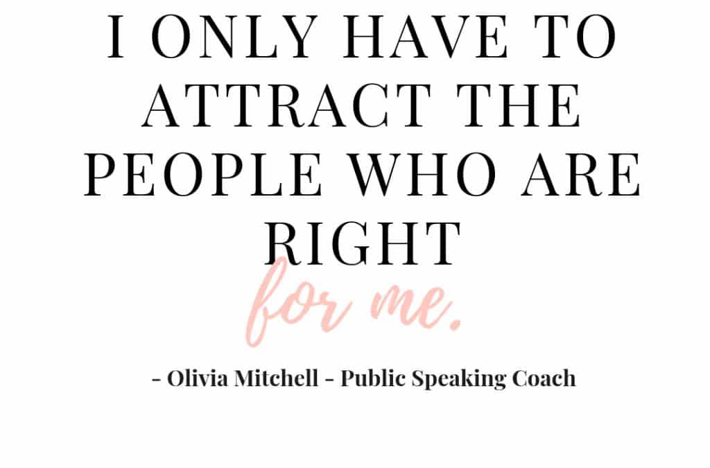 A Conversation with Olivia Mitchell, Public Speaking Coach